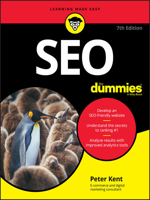 Title details for SEO For Dummies by Peter Kent - Available